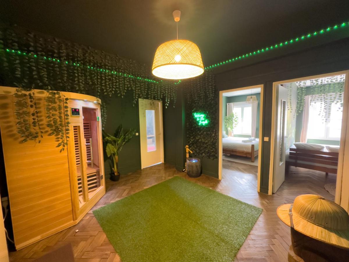 Jungle Urbain- Sauna - Cine - Hamac - Hyper Centre Amiens Eksteriør billede