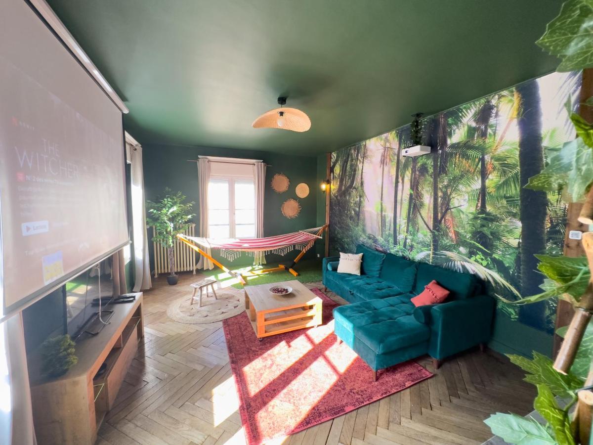 Jungle Urbain- Sauna - Cine - Hamac - Hyper Centre Amiens Eksteriør billede