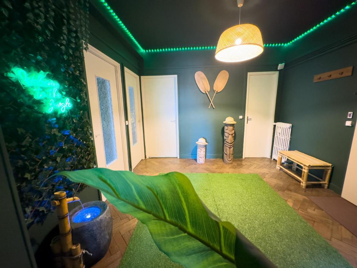 Jungle Urbain- Sauna - Cine - Hamac - Hyper Centre Amiens Eksteriør billede