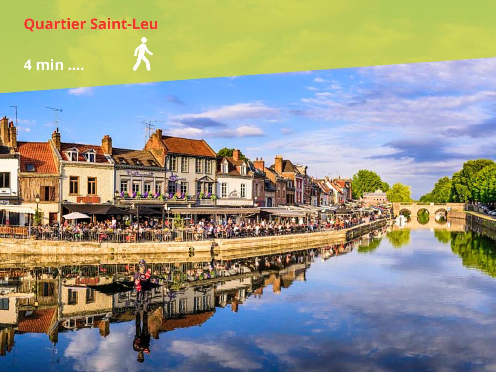 Jungle Urbain- Sauna - Cine - Hamac - Hyper Centre Amiens Eksteriør billede